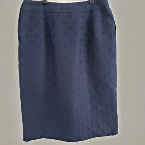 Albert Nipon Dark Blue  Skirt
